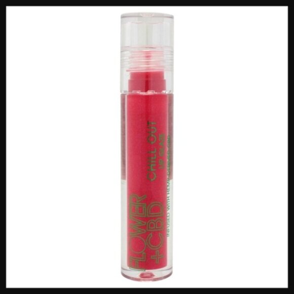 Flower Beauty 2 CBD Chill Out Lip Glaze Lets Roll & Unwind Lip Gloss NEW - Picture 5 of 5